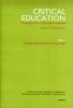 Critical Education. Proceedings of the 1st International Conference - Cover